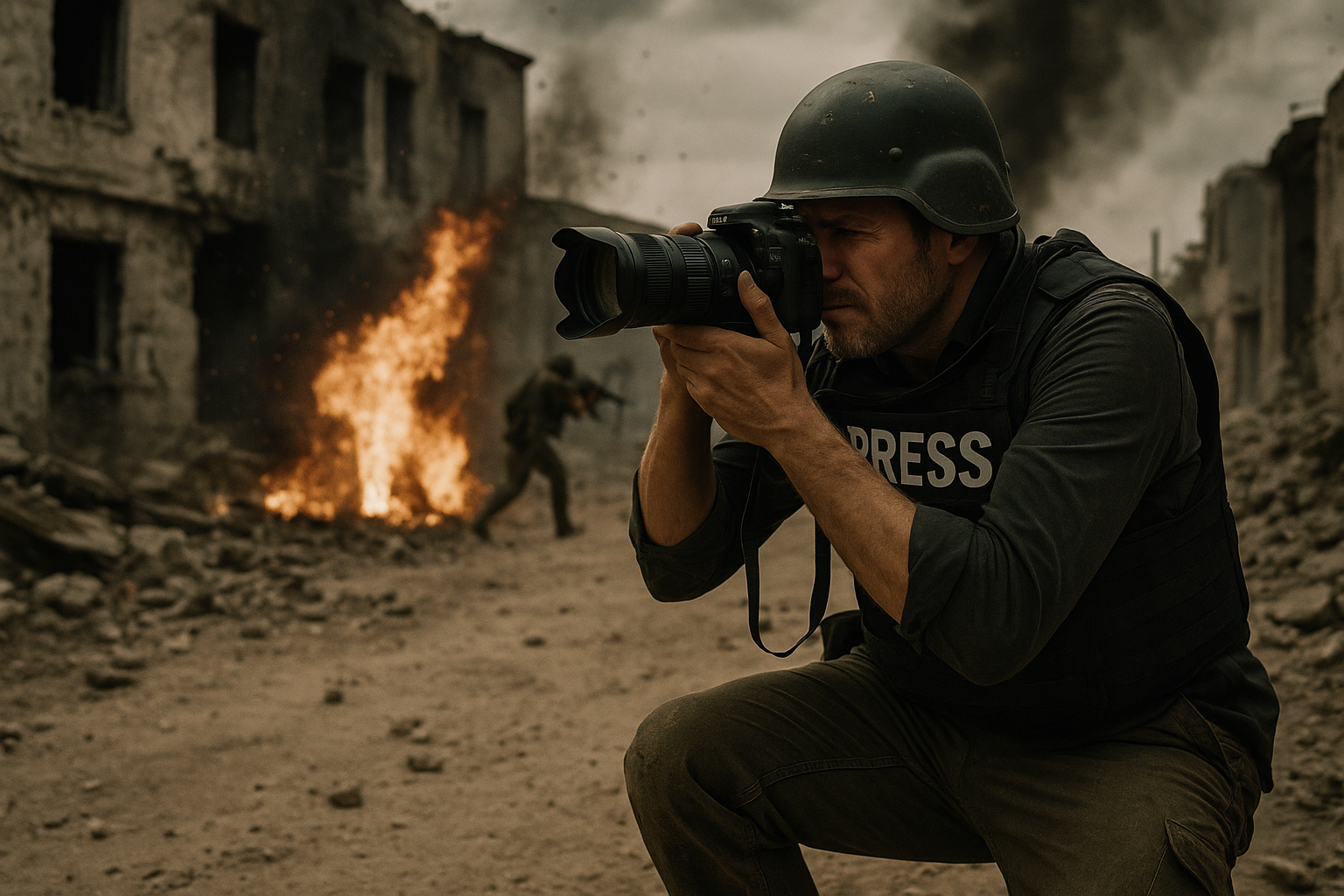 عکاسی جنگ؛ نگاه لنز به میدان نبرد