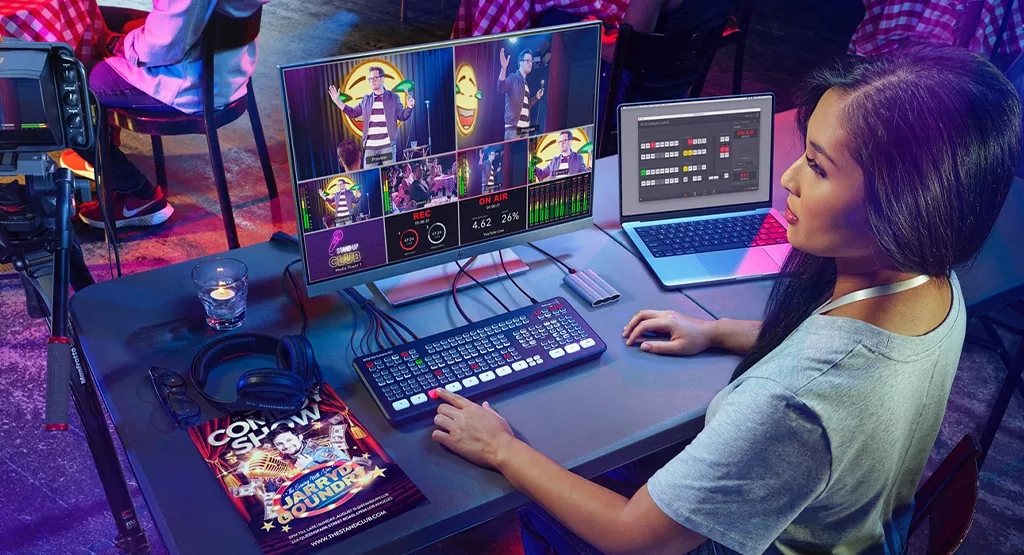 اهمیت استفاده از سوئیچر در تولید محتوای ویدئویی