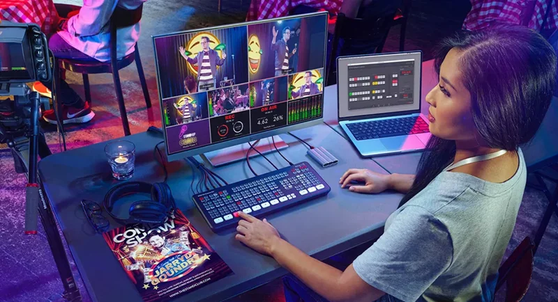 اهمیت استفاده از سوئیچر در تولید محتوای ویدئویی