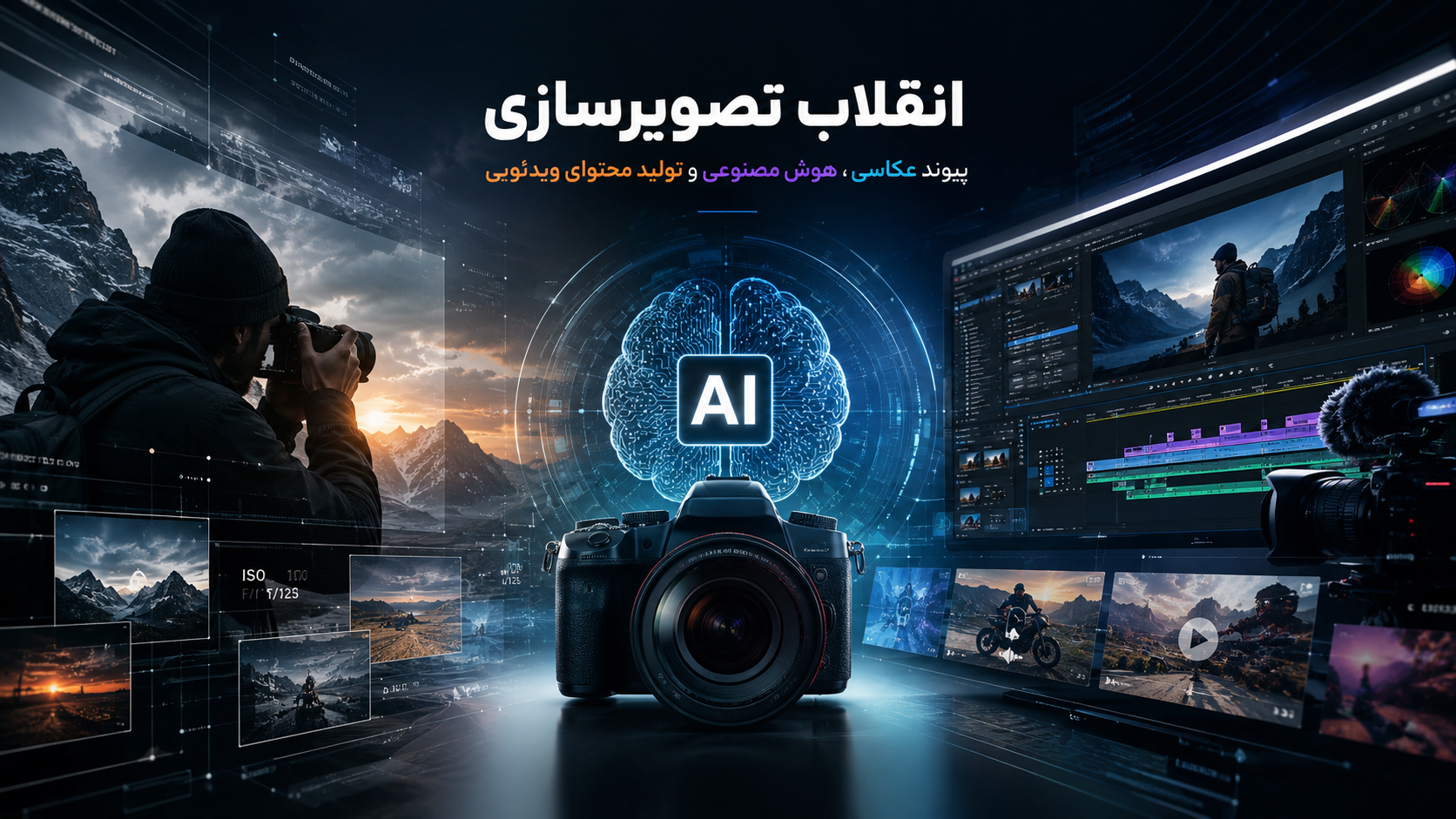 انقلاب تصویرسازی؛ پیوند عکاسی، هوش مصنوعی و تولید محتوای ویدئویی
