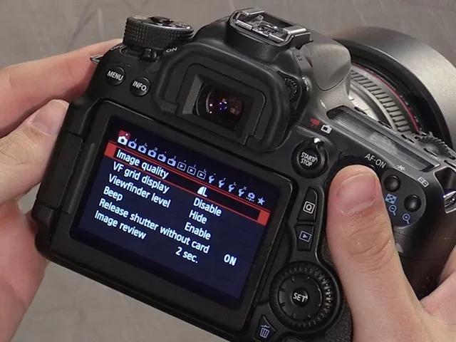 تنظیمات اولیه دوربین برای مبتدیها